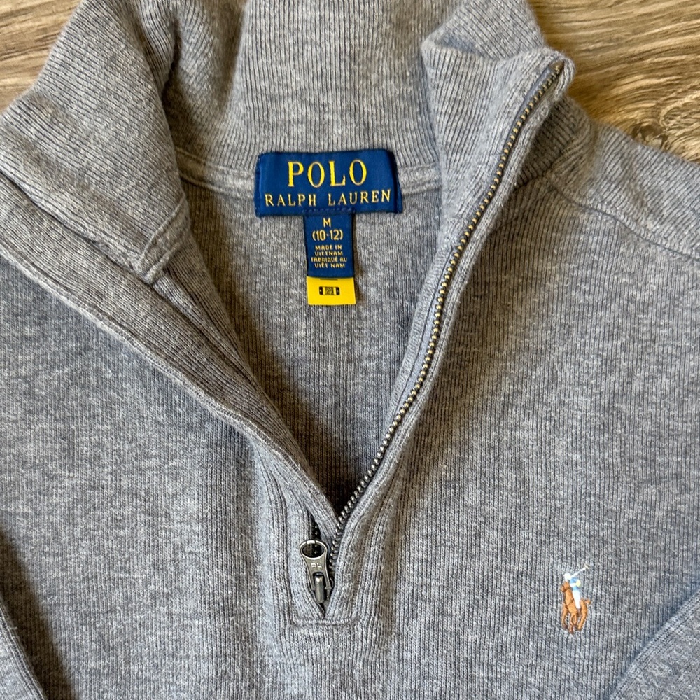 Polo by Ralph Lauren Gray Kids Sweater